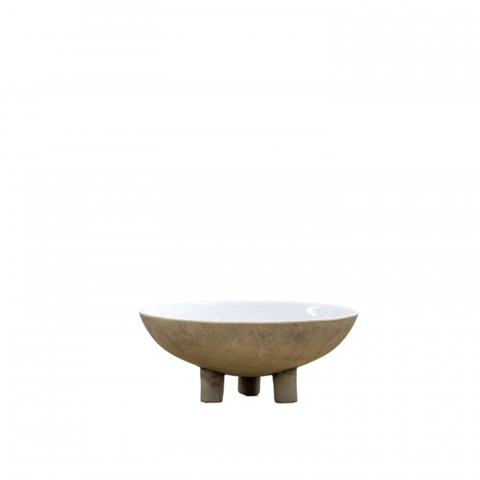 Kamala Bowl Small Natural/White