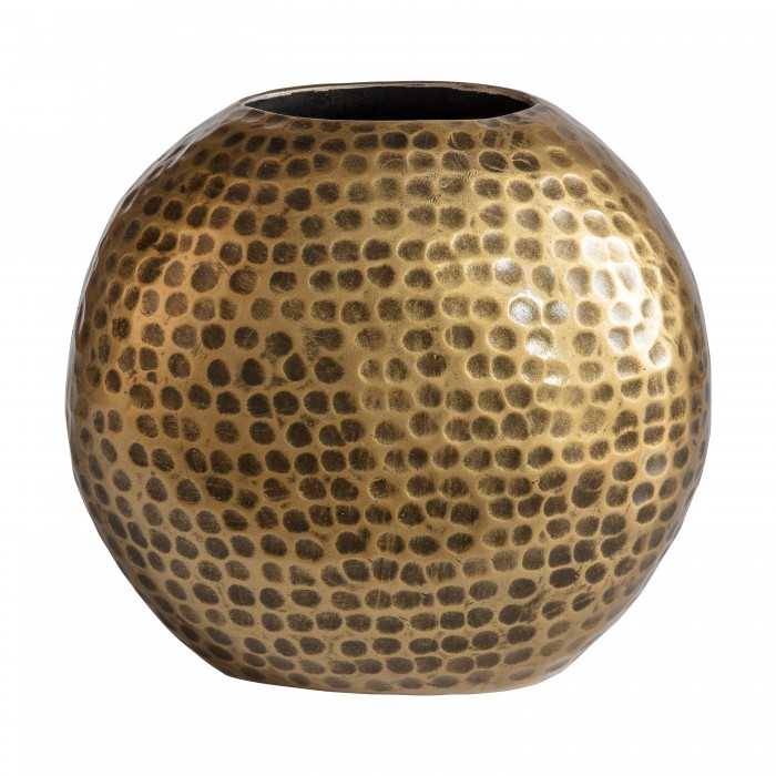 Juliana Vase Small Brass Antique 