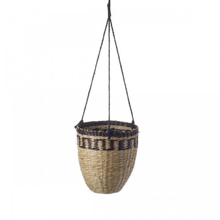Seagrass Hanging Basket Natural (4pk)