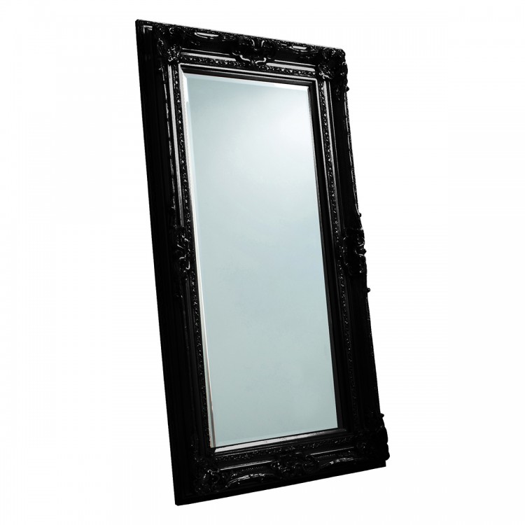 Valois Leaner Mirror Black