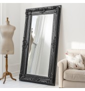 Valois Leaner Mirror Black