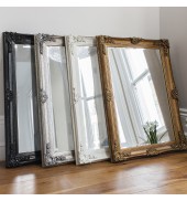 Abbey Rectangle Mirror Gold