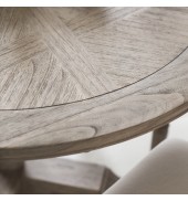Mustique Round Extending Dining Table