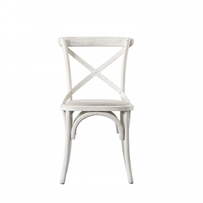 Cafe Chair Natural Linen (2pk)