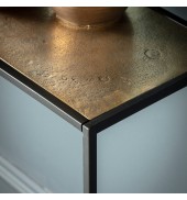 Hadston Console Table Antique Gold