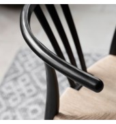 Whitley Chair Black (2pk)
