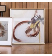 Shibu Abstract Framed Canvas