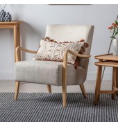 Chedworth Armchair Natural Linen