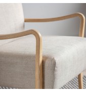Chedworth Armchair Natural Linen