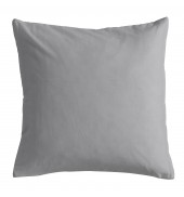 Quilted Cotton Cushion Grey