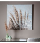 Pampas In The Wind Art Canvas