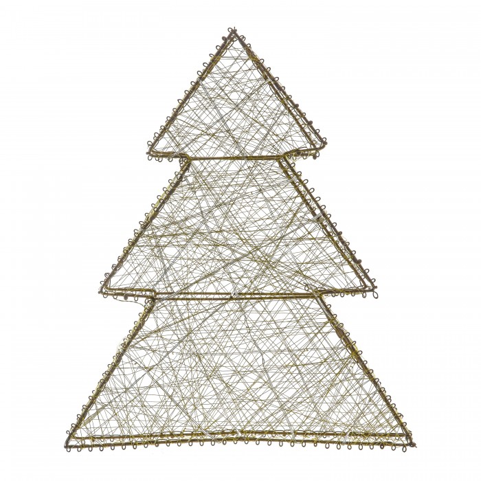 Sparkle 30 LED Tree Gold Small