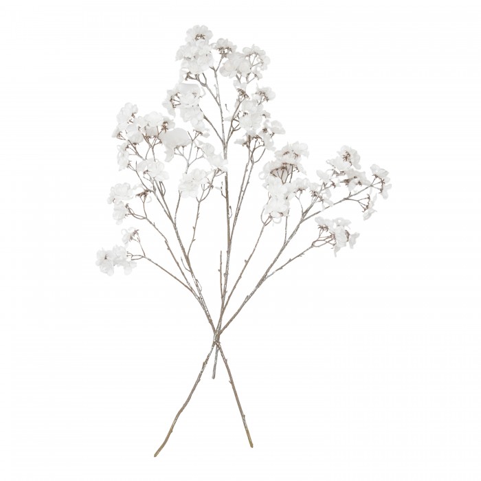 Blossom Stem White/Brown (3pk)