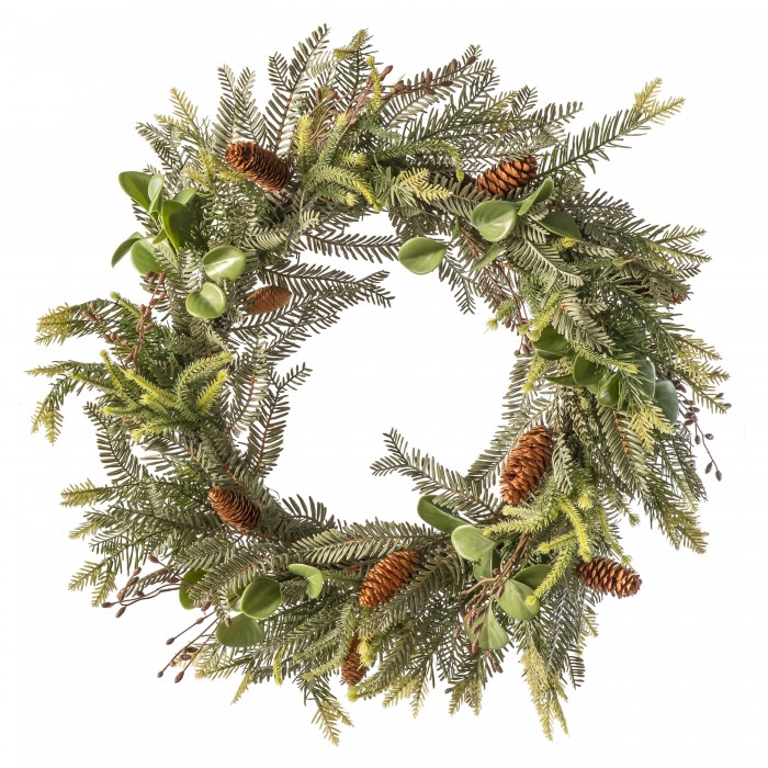 Adalsbruk Deluxe Pinecone Wreath