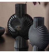 Cassis Vase Black Large