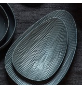 Azuma Platter Charcoal Large