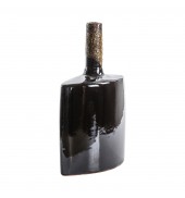 Robello Flask Vase Lava Black