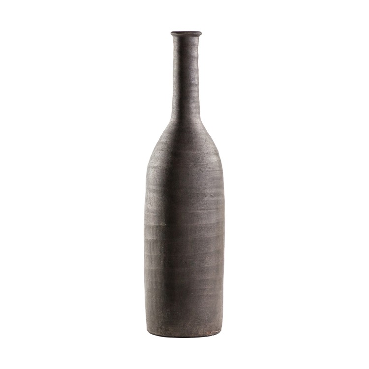 Truro Bottle Vase Matt Umber