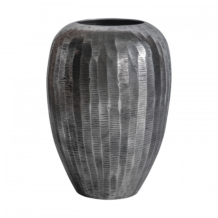 Kobir Vase Tall Antique Nickel
