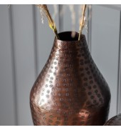 Nallam Vase Tall Bronze
