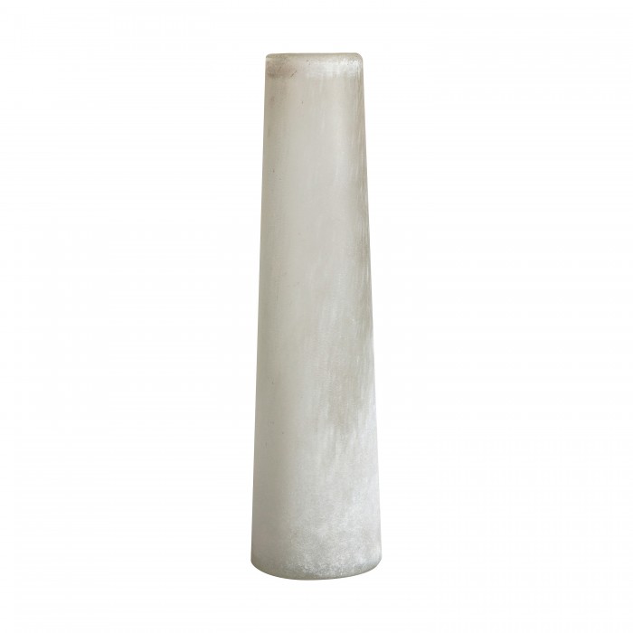 Perrel Bubble Glass Vase Medium Clear