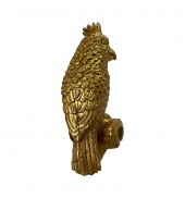Levi Parrot Pot Hanger Gold (2pk)