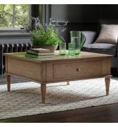 Mustique Square 2 Drawer Coffee Table