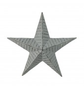 Austin Textured Star Grey Large