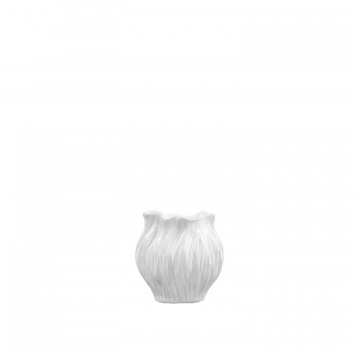 Flora Vase Small White