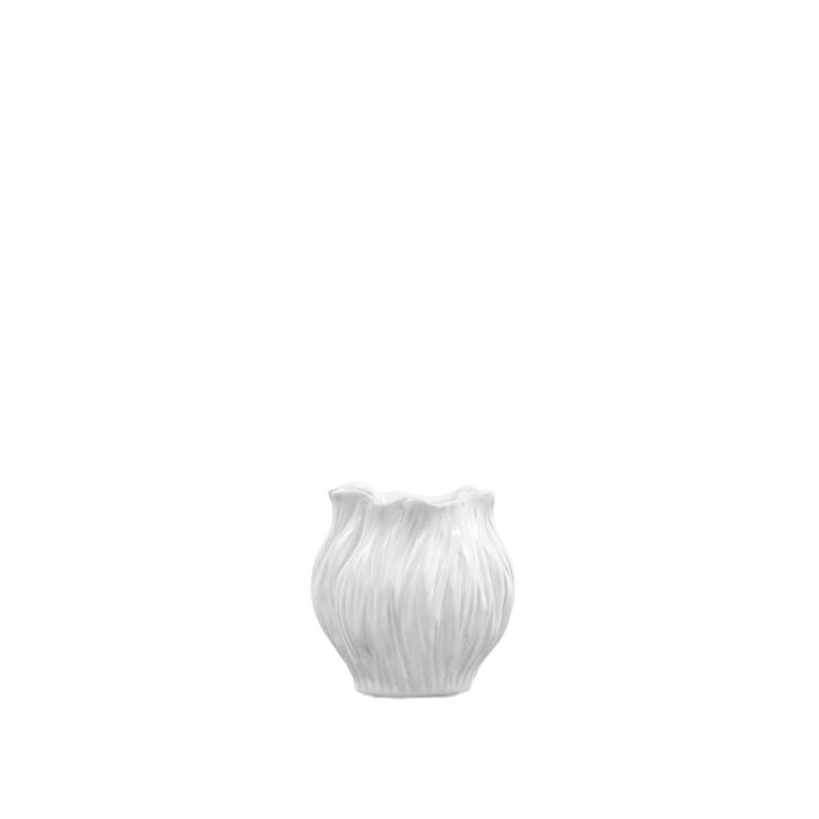 Flora Vase Small White