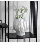 Flora Vase Large White