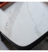 Ludworth Coffee Table White Marble Small