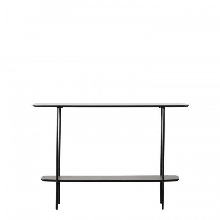Ludworth Console Table Black Marble
