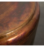 Tenison Side Table Antique Copper