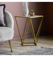 Helford Side Table Gold