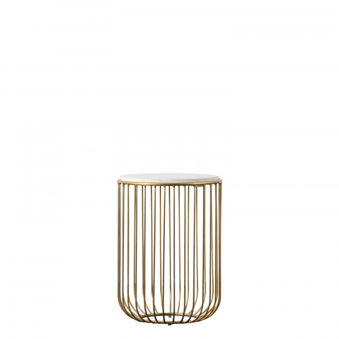 Riley Side Table Gold