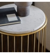 Riley Side Table Gold