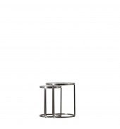 Rowe Nest of Two Tables Silver