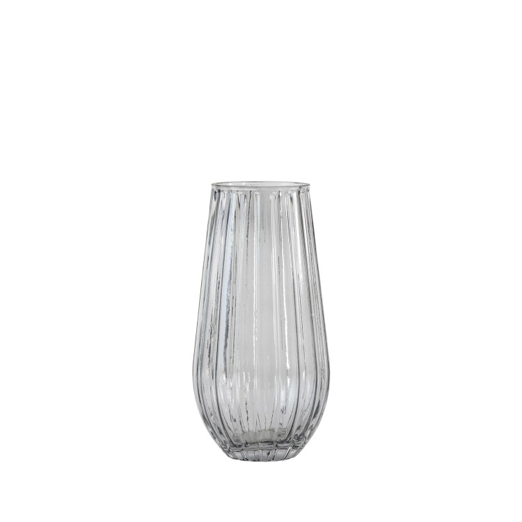 Elana Vase Medium Grey