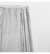 Elana Vase Medium Grey
