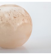 Misty Vase Small Frosted Blush