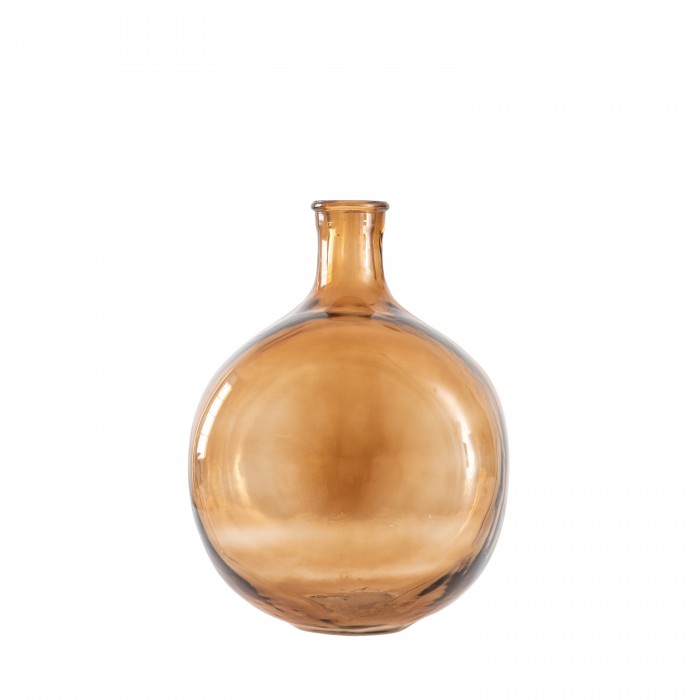 Burwell Bottle Vase Brown Medium