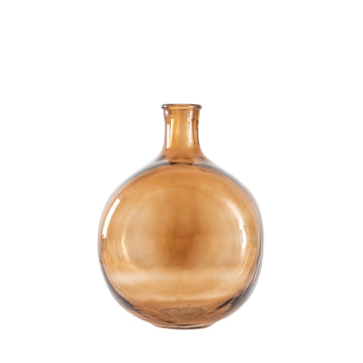 Burwell Bottle Vase Brown Medium