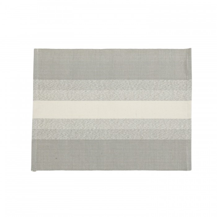Ombre Ribbed Placemat Grey