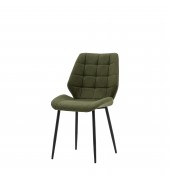Manford Dining Chair Bottle Green (2pk)