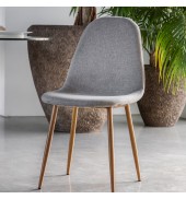 Millican Dining Chair Oak / Light Grey (2pk)