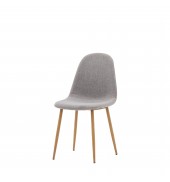 Millican Dining Chair Oak / Light Grey (2pk)