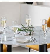 Connolly Dining Table White Effect
