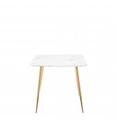 Evans Dining Table White Effect