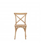 Cafe Chair Natural Rattan (2pk)